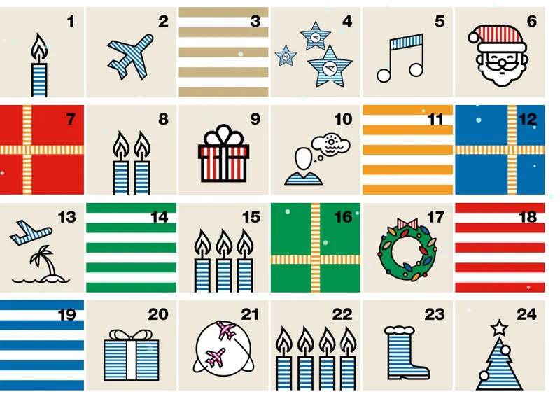 Adventskalender von Condor