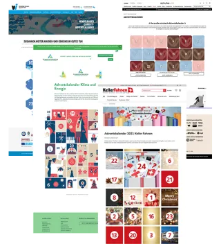 Veranschaulichung der einfachen und nahtlosen Einbindung des Digitalen Adventskalenders in Ihre Website